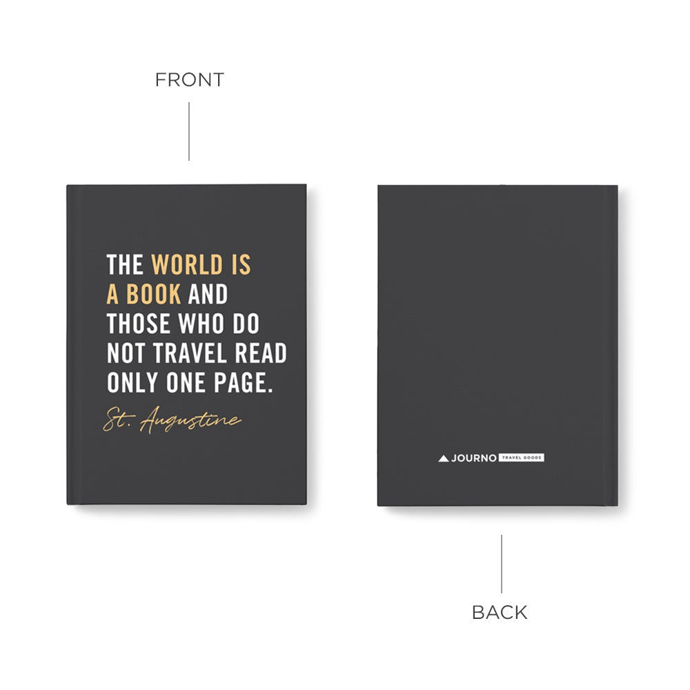 The World Is A Book Travel Journal - Stunning Signature Edition