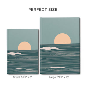 Personalized Oceanscape Travel Journal