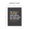 The World Is A Book Travel Journal - Stunning Signature Edition