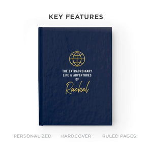 Extraordinary Life & Adventures Notebook (Personalized!)