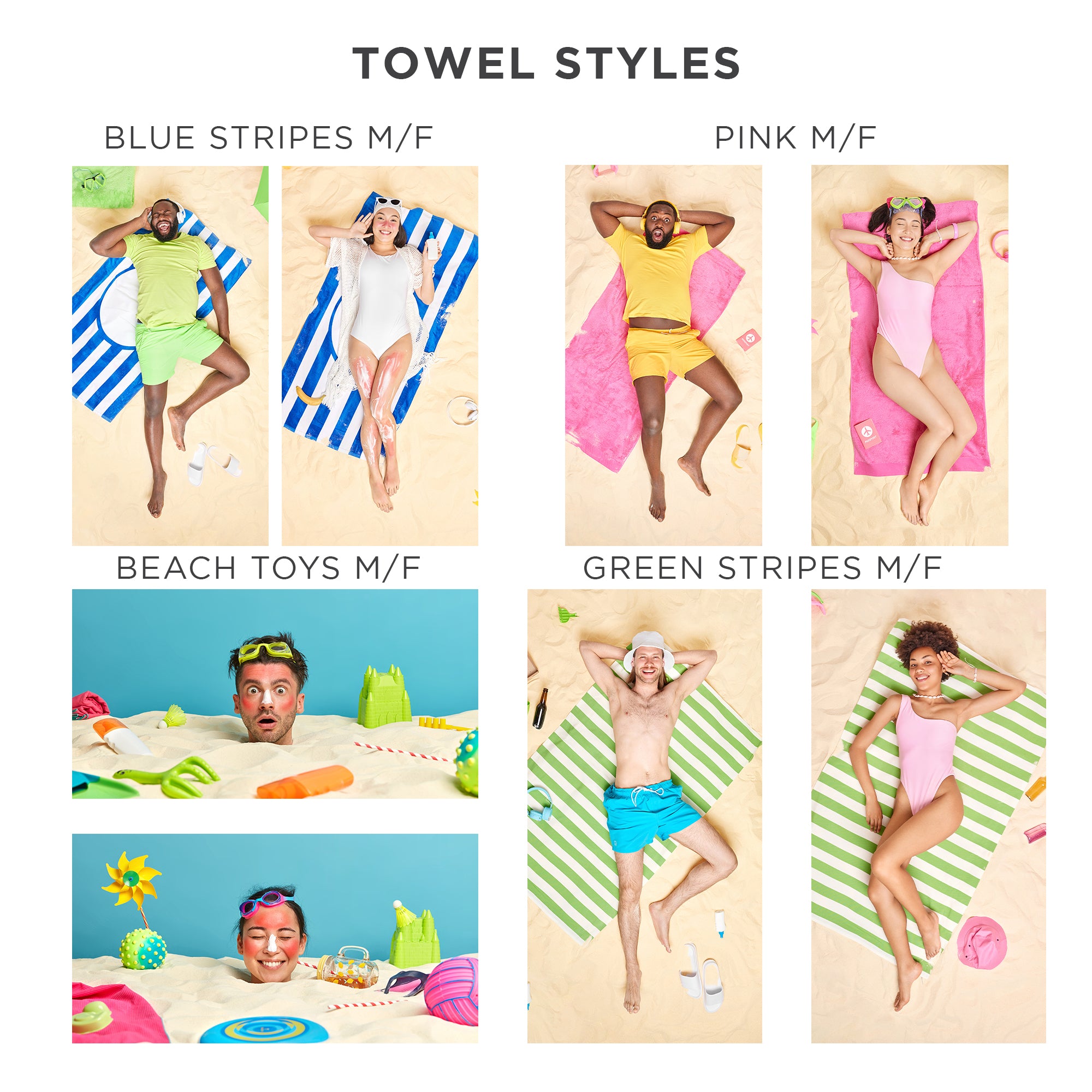 Custom Beach Bum Towel