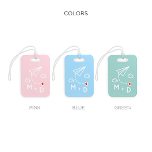 Love Is In The Air Custom Luggage Tags