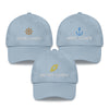 Captain, Admiral & First Mate Baseball Cap 3 Pack