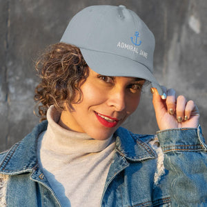 Personalized 'Admiral' Ball Cap