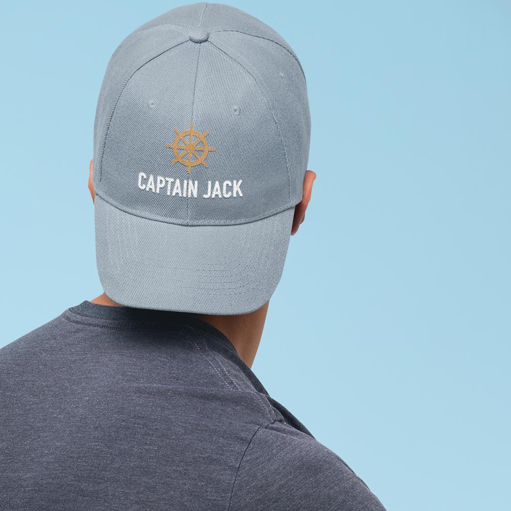 Personalized 'Captain' Ball Cap