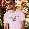 Unisex 'Staycation Mode On' Shirt - Men's Staycay Vibes Tee