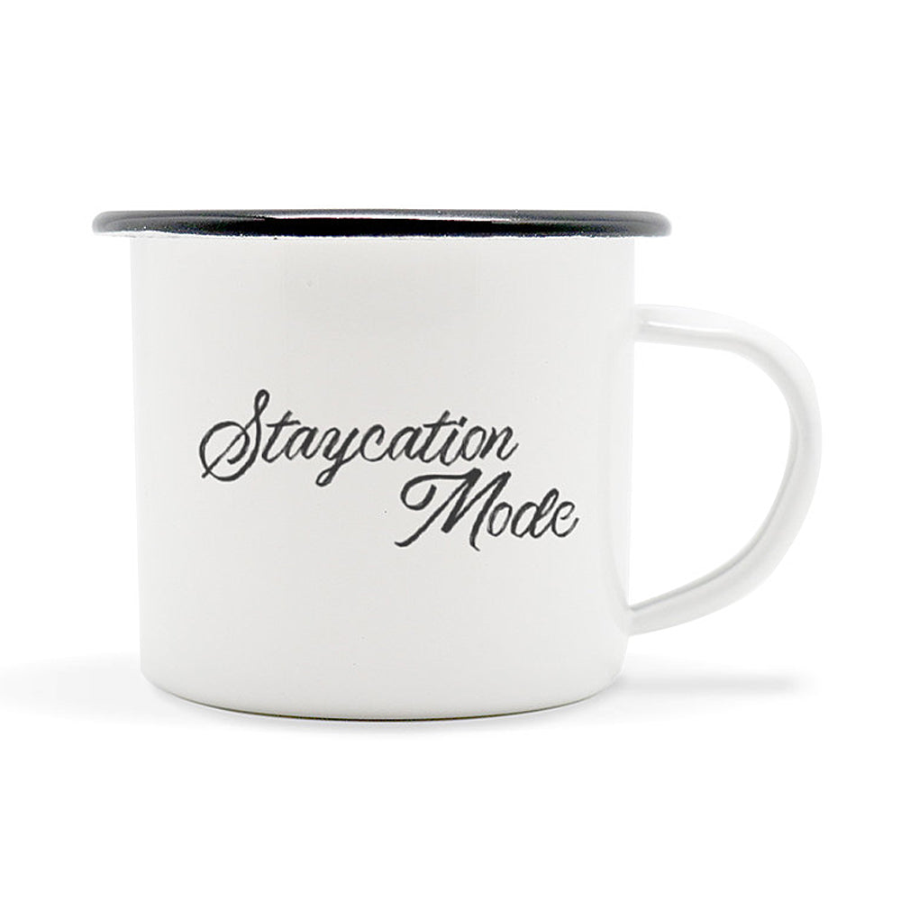 Staycation Mode Camp Mug - Fun Camping Mug For Outdoors Or Indoors