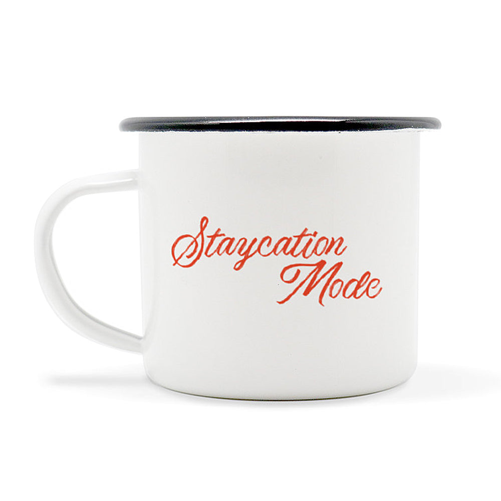 Staycation Mode Camp Mug - Fun Camping Mug For Outdoors Or Indoors