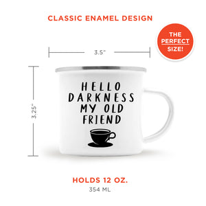 Hello Darkness Camping Mug