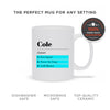 Custom Definition Ceramic Mug