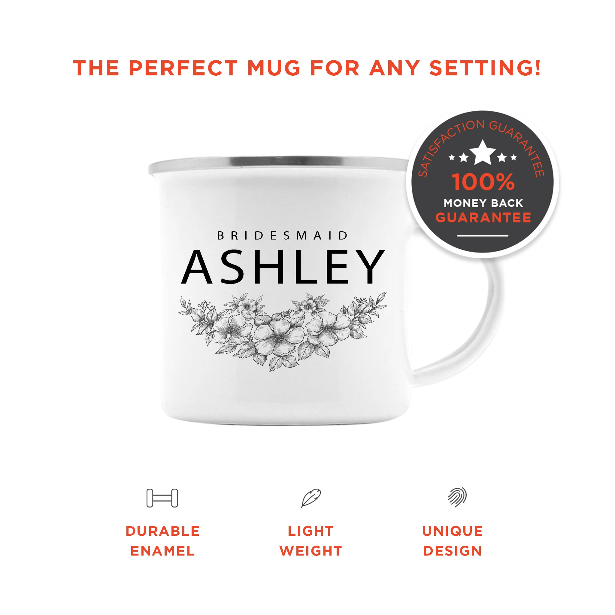 Personalized Bridesmaid Mug