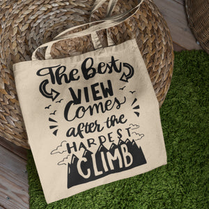 The Best View Inspirational Tote Bag