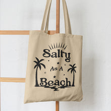 Salty As A Beach Canvas Tote Bag