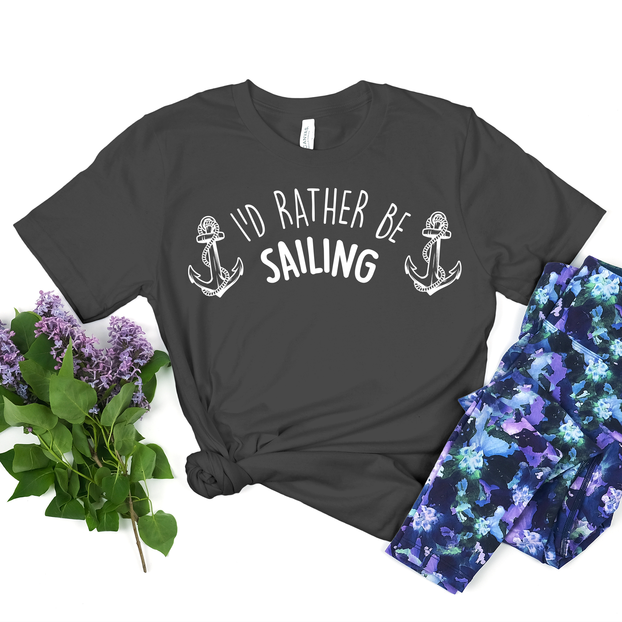 I'd Rather Be Sailing Unisex T-shirt