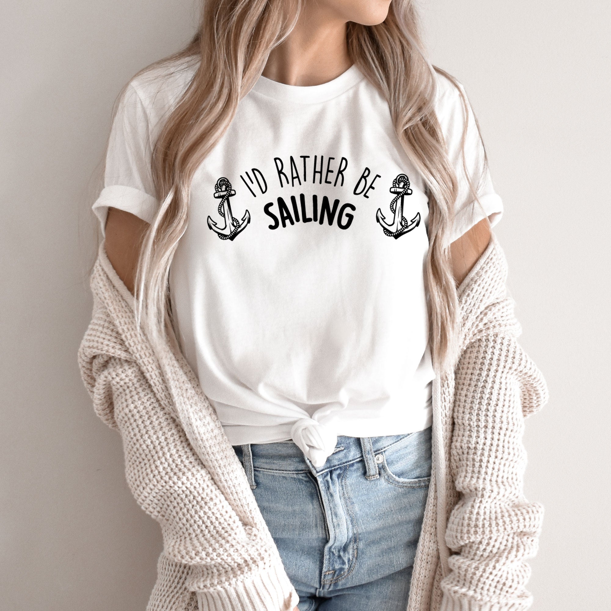 I'd Rather Be Sailing Unisex T-shirt