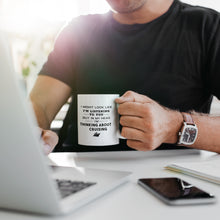Funny Cruise Gift: Thinking About Cruising Coffee Mug