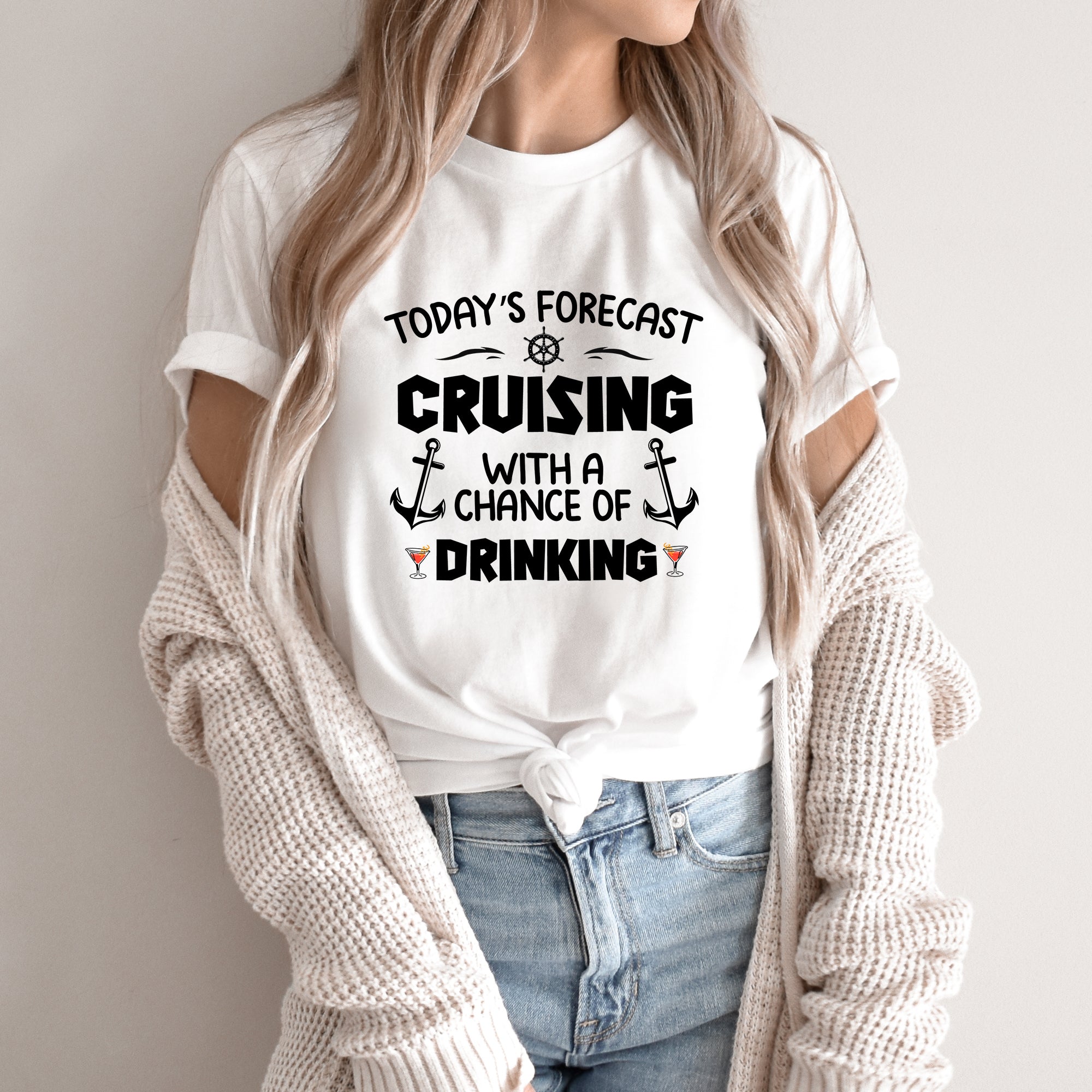 Today's Forecast Cruise Shirt - Funny Cruiseline Tee