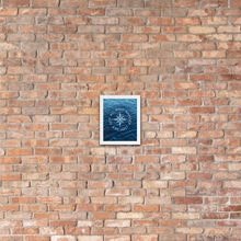 The 'Not All Who Wander Are Lost' Art Print - One-Of-A-Kind Compass Version