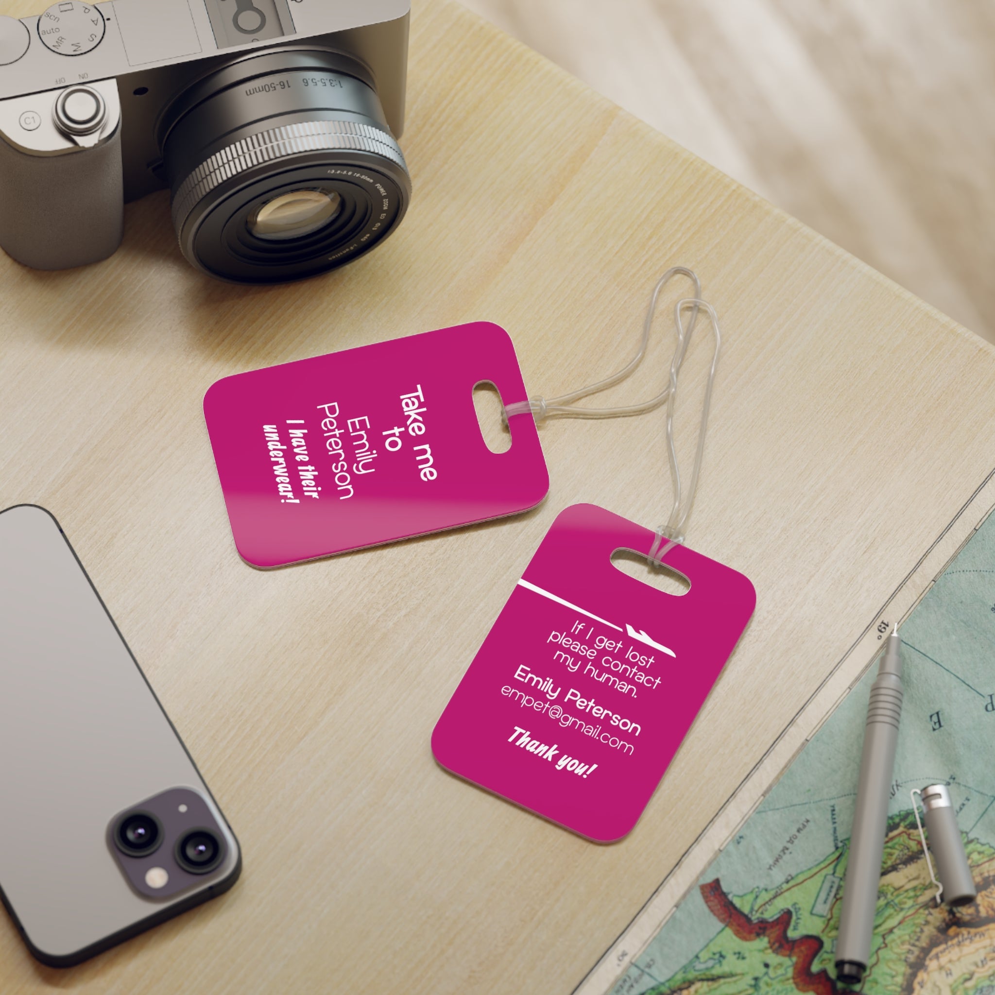 Personalized Funny Luggage Tag