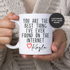 Best Thing On The Internet Personalized Coffee Mug