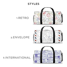 Personalized Stamp Travel Duffel Bag