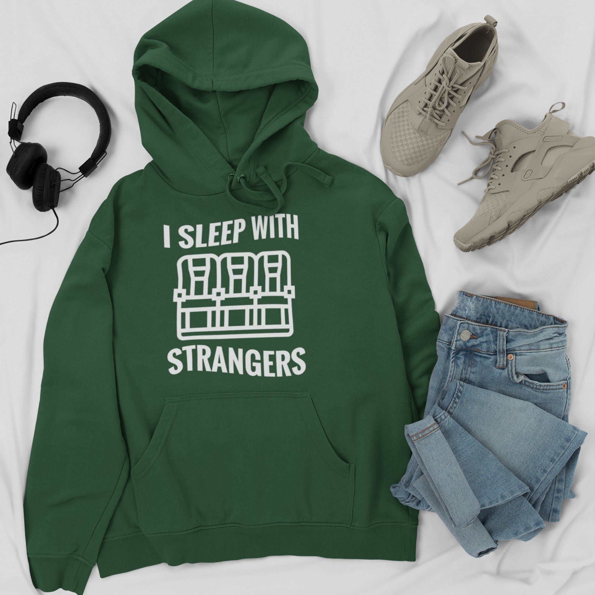 I Sleep With Strangers Unisex Hoodie