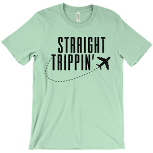 Straight Trippin - Fun Unisex Travel Shirt