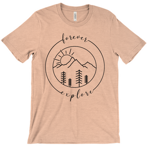 Forever Explore - Cool Unisex Outdoors Shirt