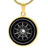 Load image into Gallery viewer, Vintage Personalized Compass Charm Necklace