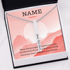 Load image into Gallery viewer, Personalized Name &amp; Location Coordinates Bar Necklace