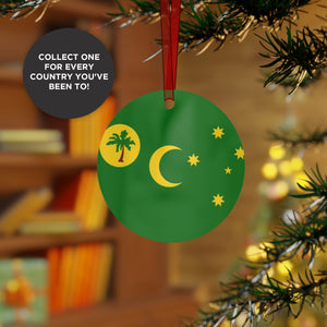 "Been There" Country Flag Ornament