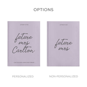 Personalized Letters To My Future Wife Journal