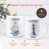 Personalized Captain Ceramic Mug