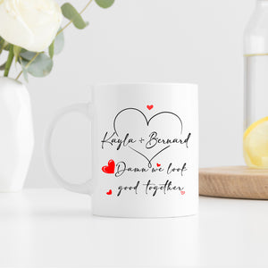 Personalized Romantic Wedding Gift Mug