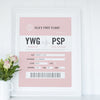 Load image into Gallery viewer, Baby’s First Flight Art Print - Cute Nursery &amp; Kids Room Decor (Personalized!)