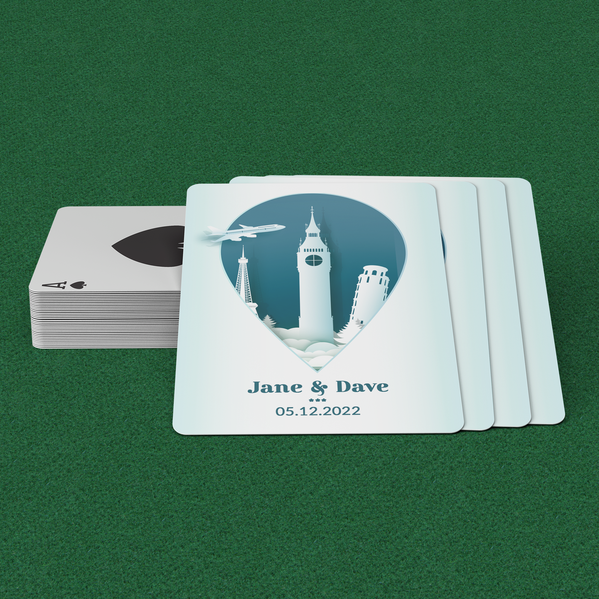 Modern Architecture Themed Deck Of Cards
