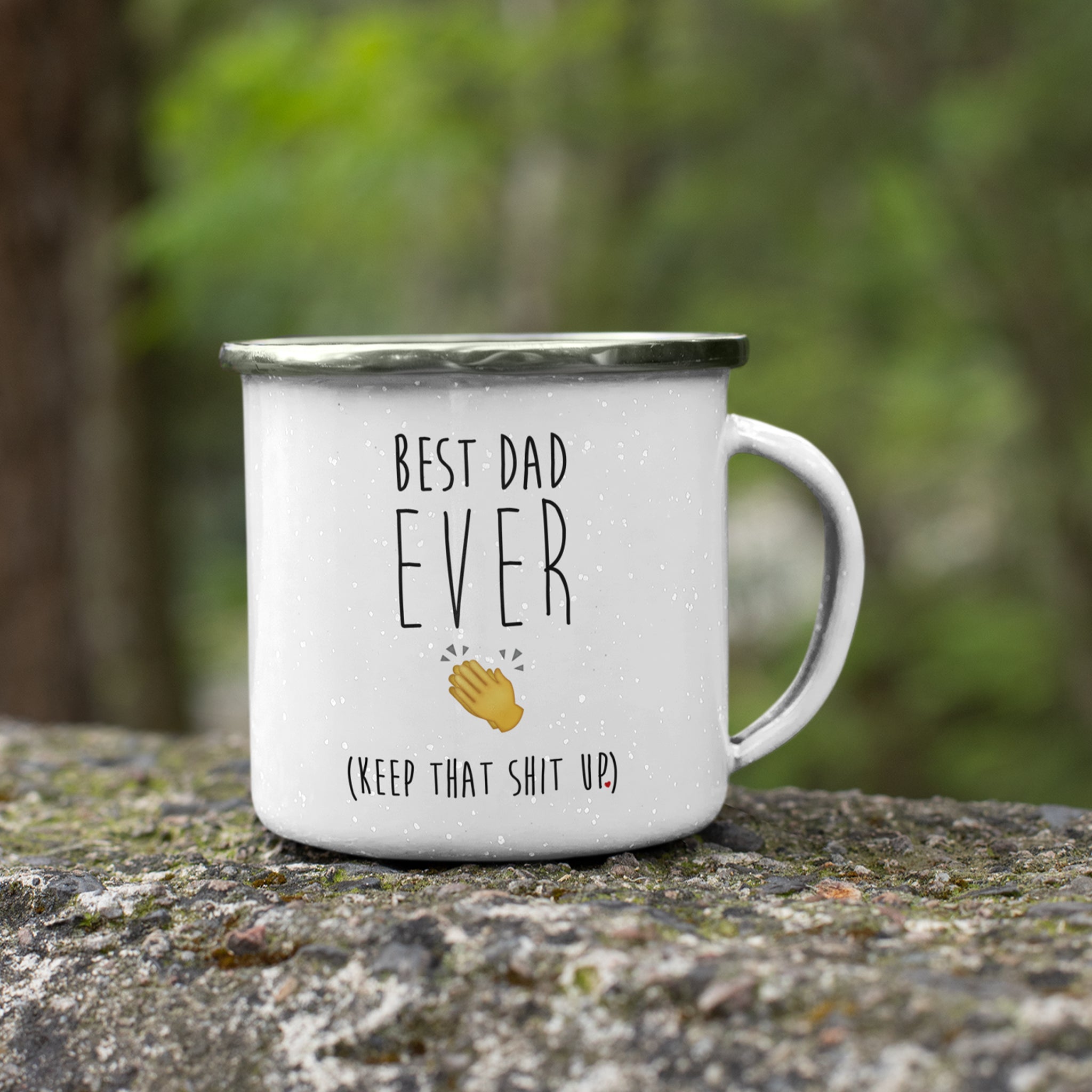 Best Dad Ever - Funny Camping Mug