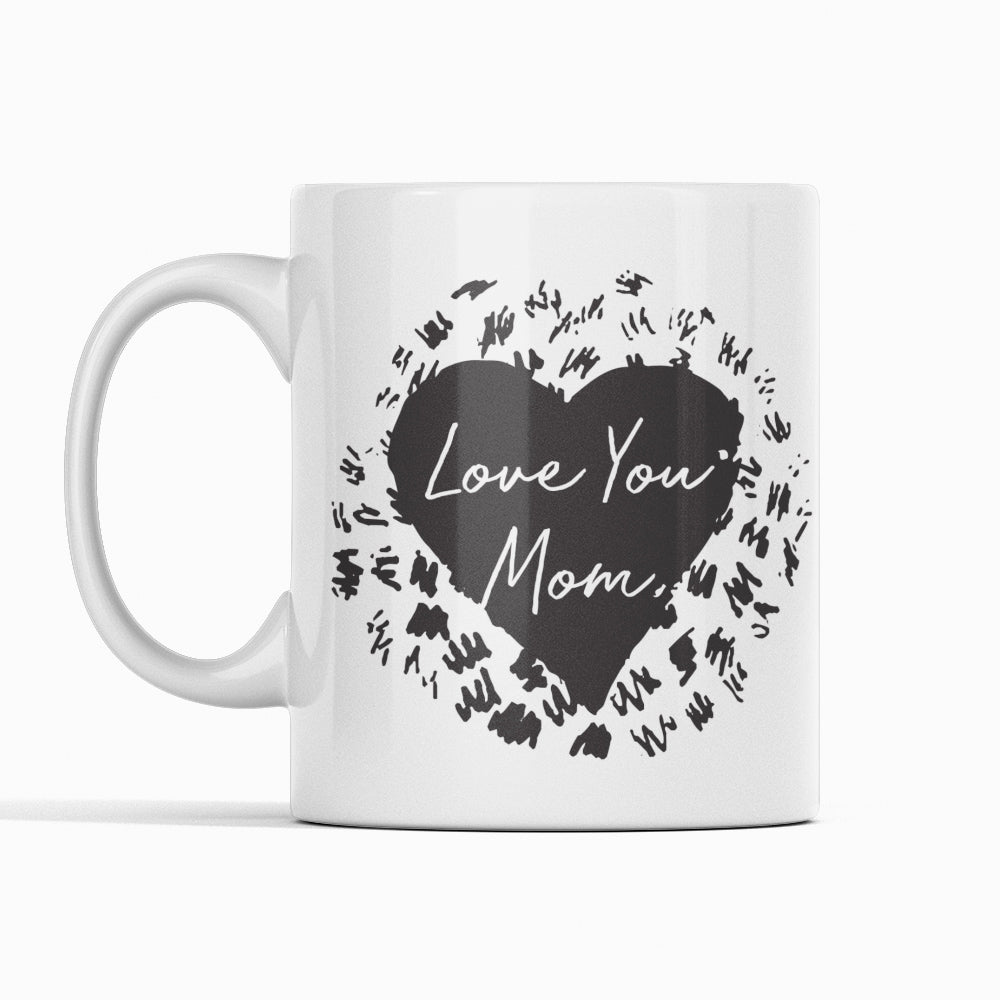 Personalized Love You Mom Mug