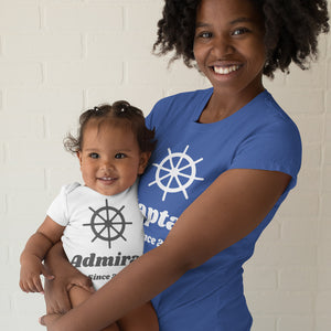 Captain & Admiral Dad & Baby Bundle (Perfect For Moms Too!)