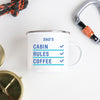 Funny My Rules Mug - Personalized Camping Mug