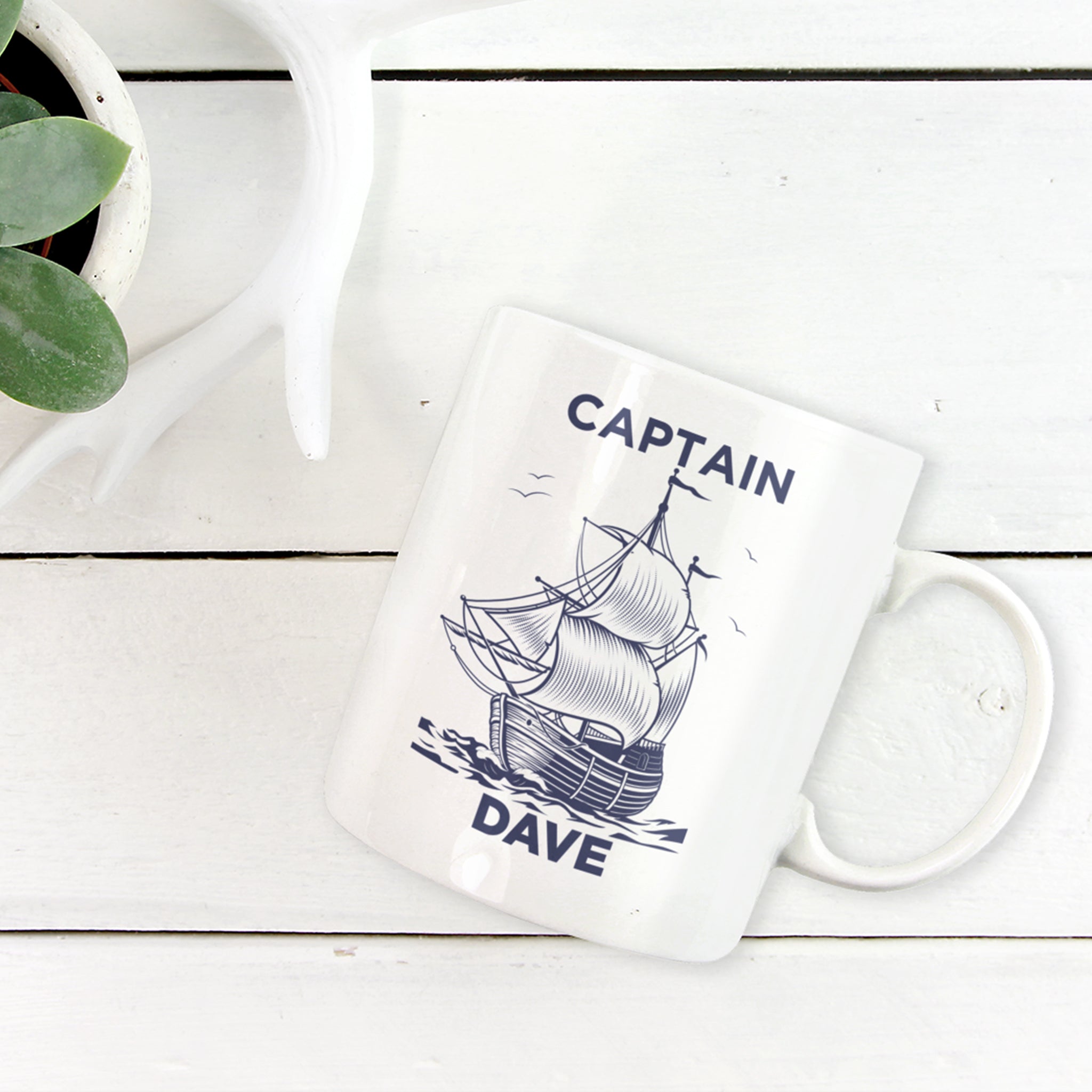 Personalized Captain Ceramic Mug
