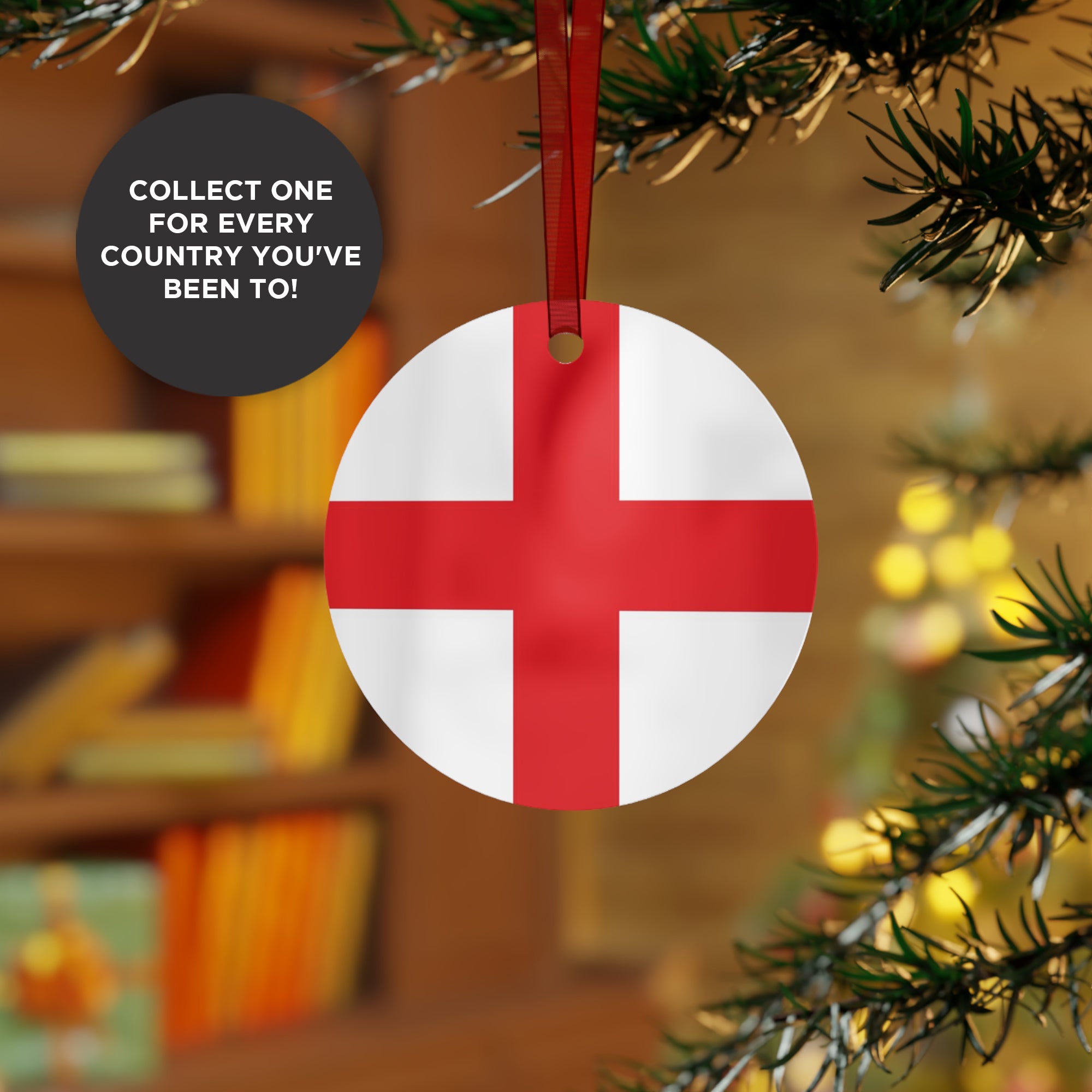 "Been There" Country Flag Ornament