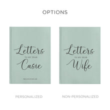 Letters To My Wife Personalized Hardcover Book