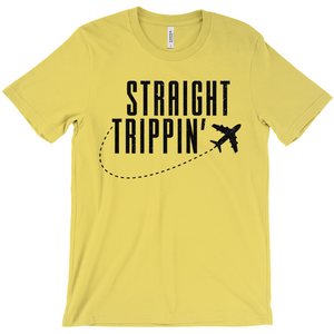 Straight Trippin - Fun Unisex Travel Shirt