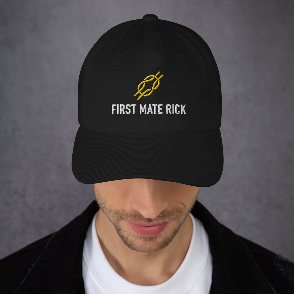 Personalized 'First Mate' Ball Cap