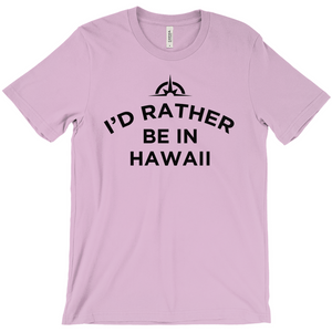 The "I'd Rather Be In..." Custom Tee - Unisex Travel Shirt