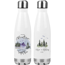 Set of TWO Life Is An Adventure Water Bottles