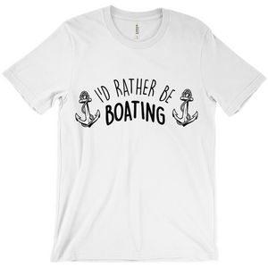 I'd Rather Be Boating Shirt