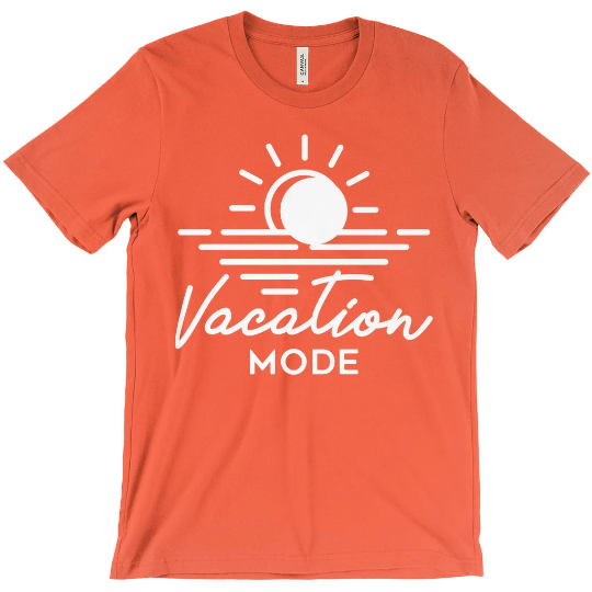 Vacation Mode Unisex Shirt