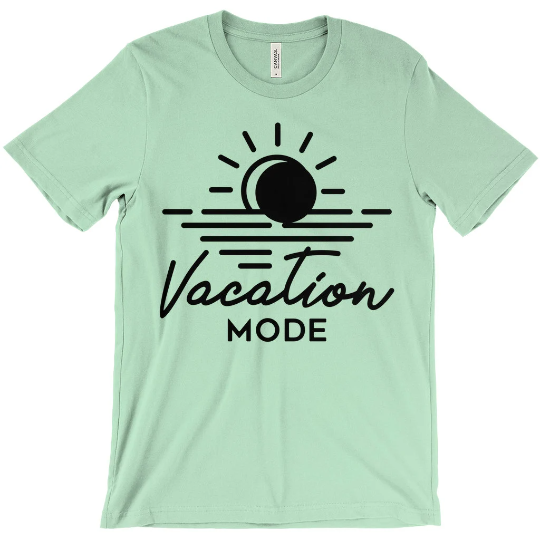 Vacation Mode Unisex Shirt